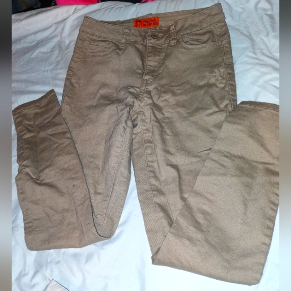 Wax Jeans Butt I Love You khaki Jegging